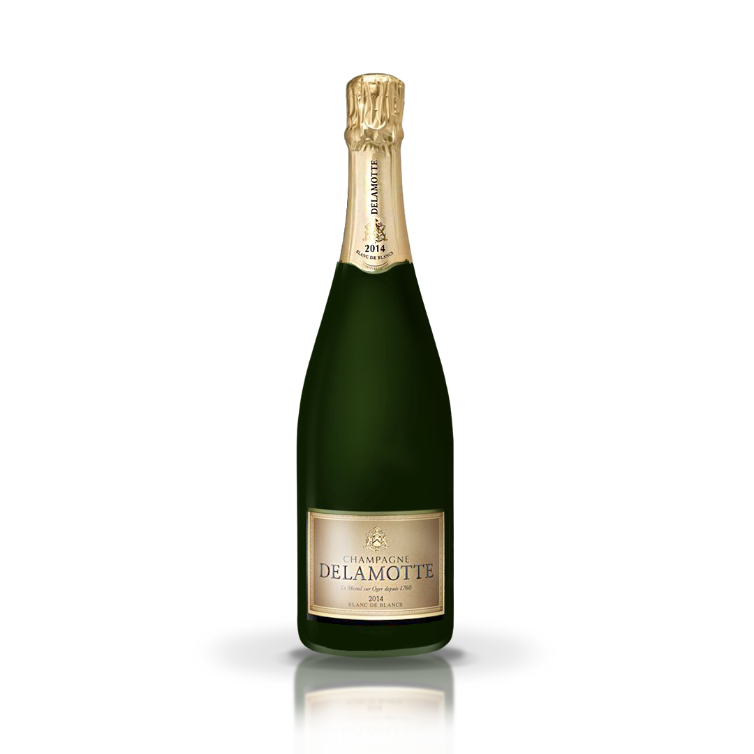 Champagne Delamotte - Blanc de Blancs Vintage 2014 - EnoBubbles